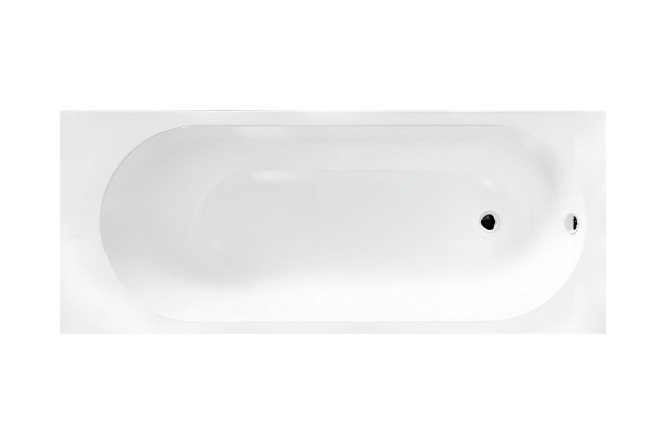 Изображение товара Ванна пристенная Atlas Премиум 170x70 см белая акриловая