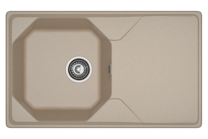 Изображение товара Мойка врезная с крылом GRANFEST Unique GF-U-840L 84х50х20 см