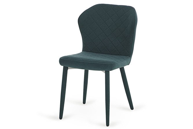 Изображение товара Стул Luco 50х87х59 см велюровый металлический ноги