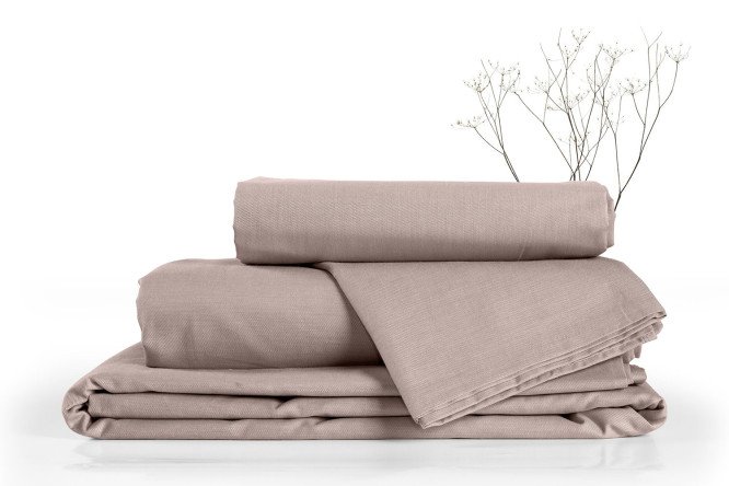 Комплект постельного белья Melange Mokko 148х215 см, 1,5 спальный