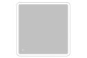 Зеркало с подсветкой BELBAGNO SPC-MAR-800-800-LED-TCH 80х80 см