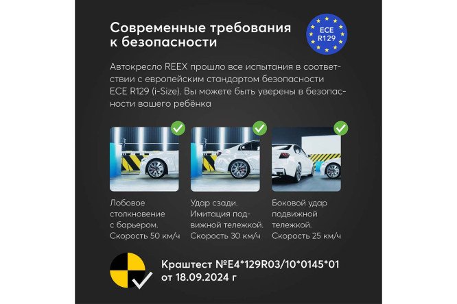 Автокресло HAPPY BABY Reex