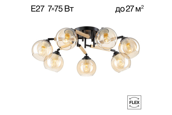 Изображение товара Люстра CITILUX Tika для освещения помещений до 27 кв.м.