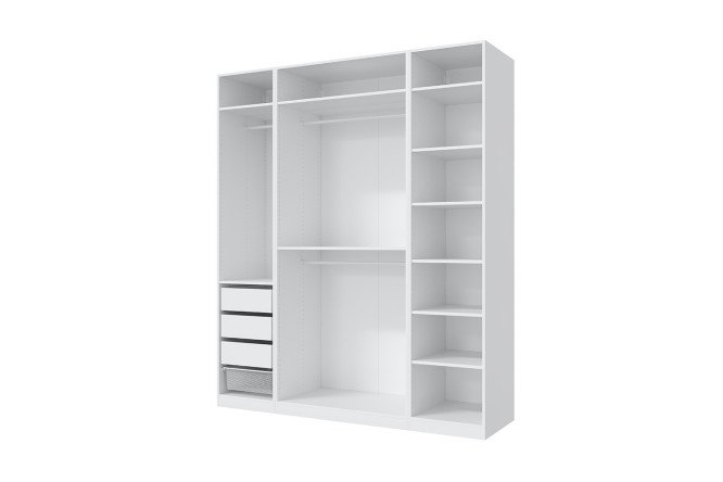 Изображение товара Шкаф открытый HOFF Блокс 199,25х236,4х58 см, белый