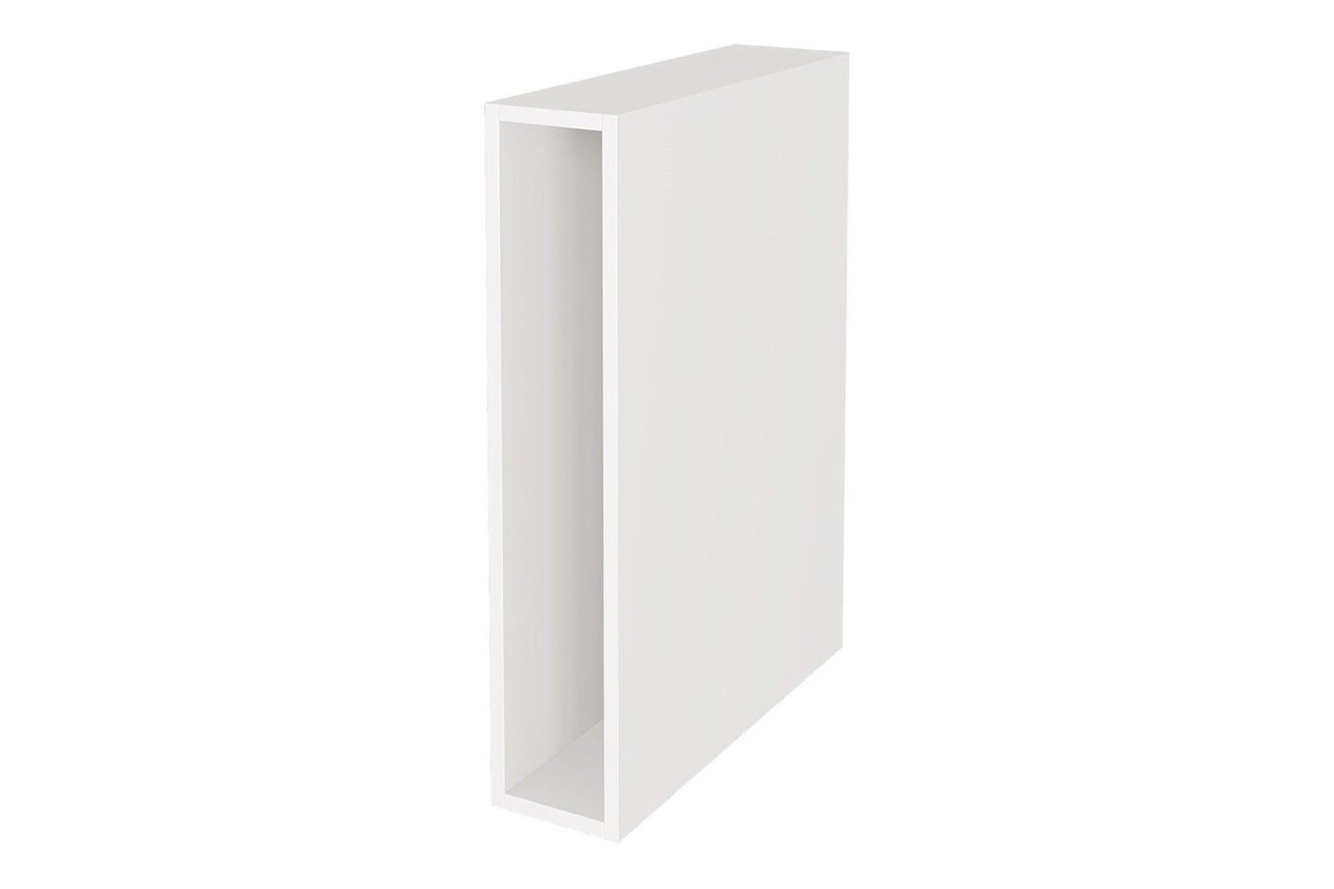 Каркас напольного шкафа углового белый 128x68x80 см