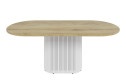 Стол GENGLASS Trubis wood 200х75х90 см
