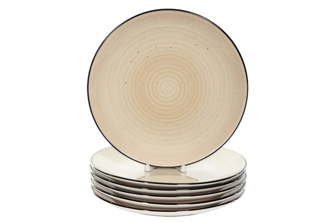 Изображение товара Набор тарелок Elrington Бриз Пальмира 6 шт., Керамика