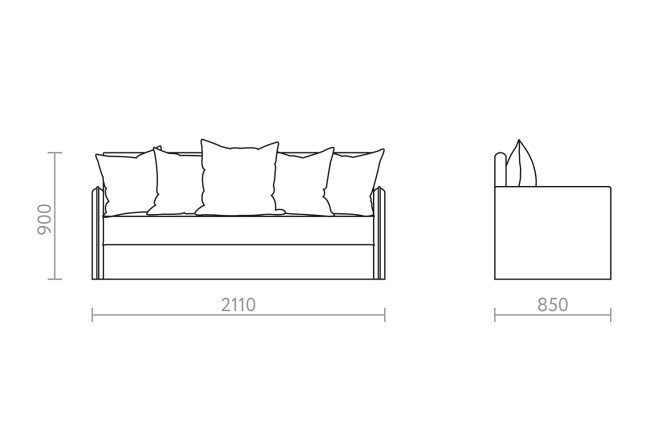 Изображение товара Диван-кровать Ника 3 бежевый компактный и удобный для дома и гостевой комнаты