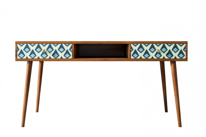 Изображение товара Письменный стол с 2 ящиками и нишей Berber