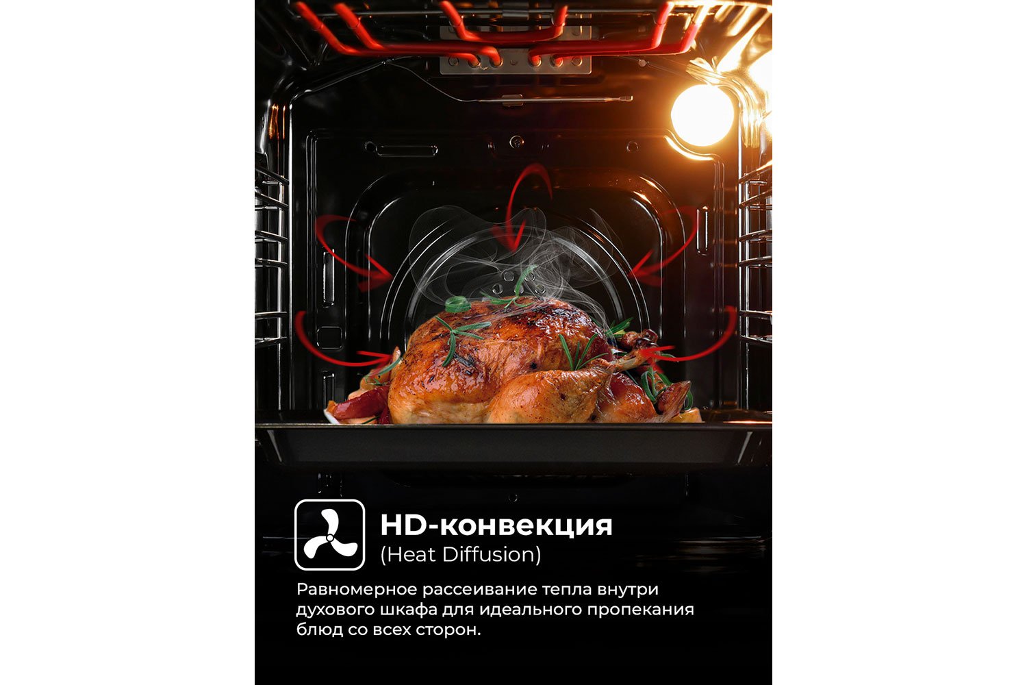 Электрический духовой шкаф LEX EDM 4575 WH 45х59.5х58 см