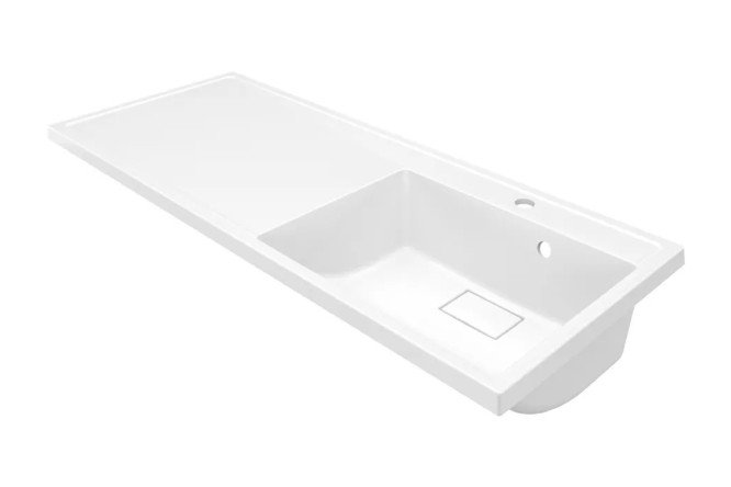 Изображение товара Полувстраиваемая раковина Magenta 120х17,8х50 см для установки над стиральной машиной