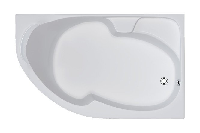 Изображение товара Ванна пристенная 1Marka Diana R, права, белая, 170x90 см