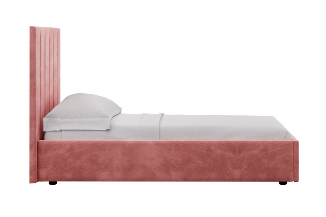 Кровать Ingrid 90х200 см цвет тёмно-розовый