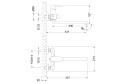 Смеситель для ванны LEMARK Point LM0351C