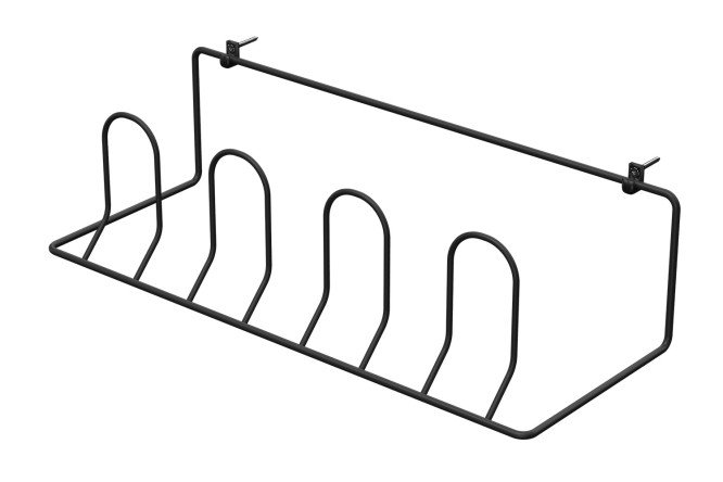 Изображение товара Держатель для обуви DDO 55 сталь 42x11,4x16 см чёрный муар