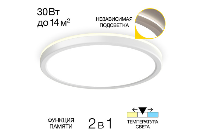 Изображение товара Светильник накладной LED CITILUX Бейсик