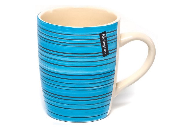 Изображение товара Керамическая кружка Elrington Аэрограф Морской вечер 360 мл голубой белый