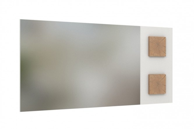 Изображение товара Зеркало горизонтальное Фиджи белое