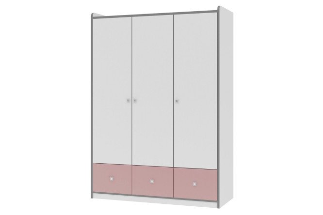 Изображение товара Шкаф 3-дверный Сильвер 150х210х60 см из ЛДСП для хранения вещей