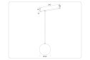 Светильник диммируемый LED AMBRELLA LIGHT Track System 1 м², 12x12x12 см, LED