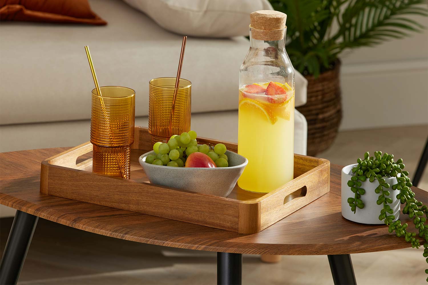 Поднос HOFF Acacia 39х4.6х28 см, Дерево