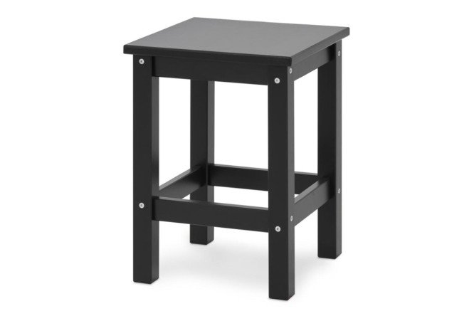 Изображение товара Табурет Одра 33х45х33 см из массива сосны с максимальной нагрузкой 100 кг