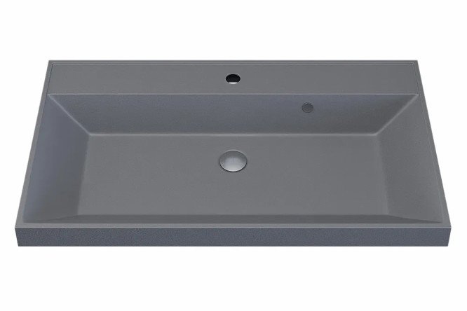 Изображение товара Раковина для ванной Classic Quartz 291030007 Полувстраиваемая, 80х15х45 см