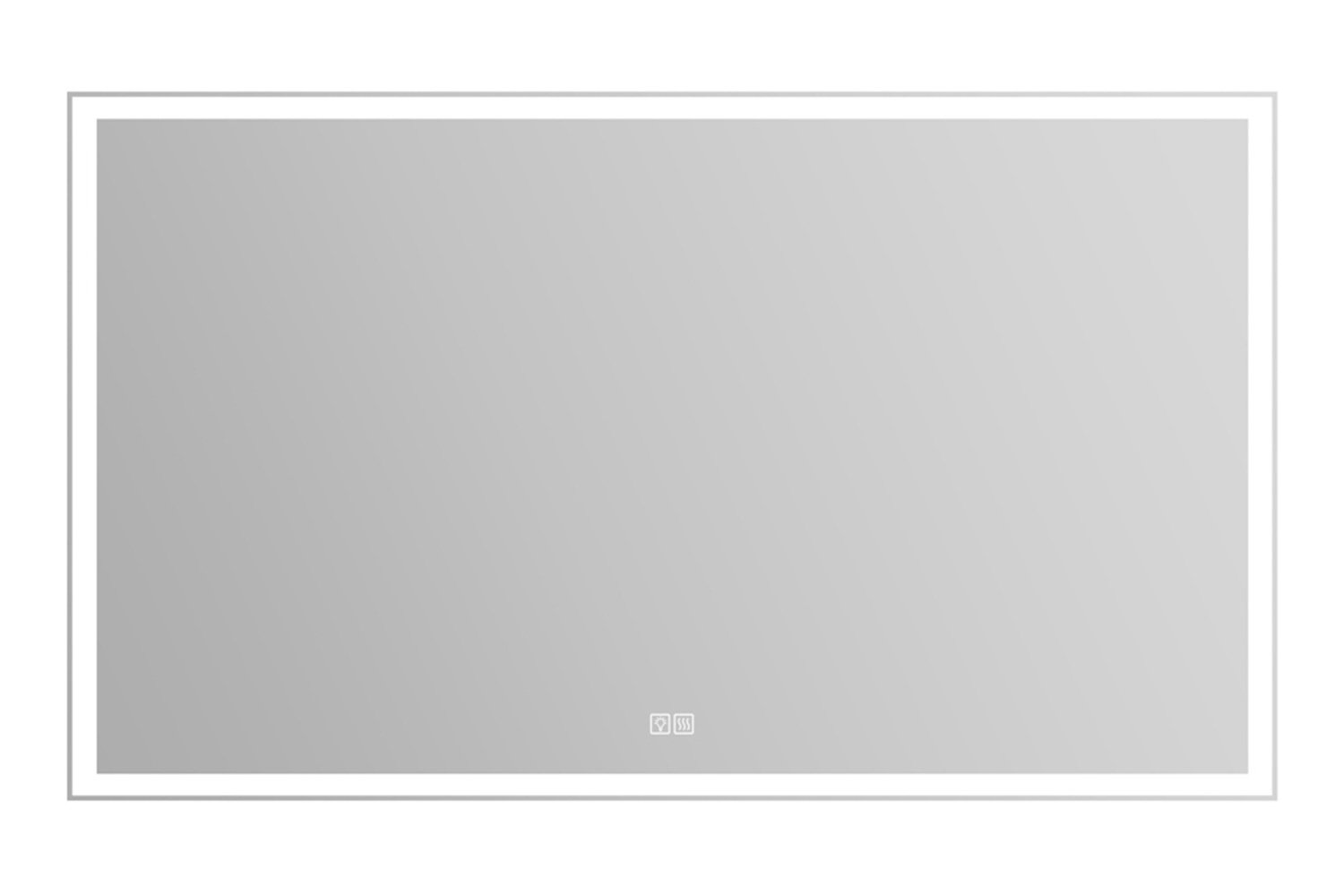 Зеркало с подсветкой BELBAGNO SPC-GRT-1400-800-LED-TCH-WARM с подогревом 140х80 см