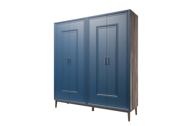 Изображение товара Шкаф для одежды Гориция 4-дверный из МДФ