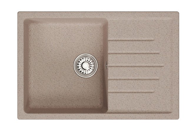 Изображение товара Мойка врезная с крылом MIXLINE ML-GM19 75х50х22 см искусственный камень