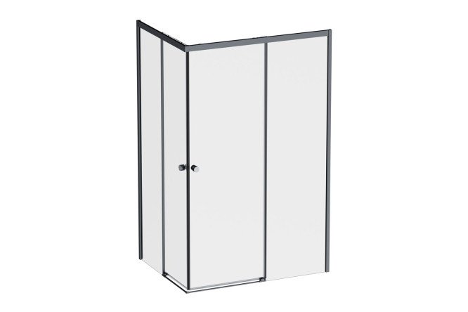 Изображение товара Душевое ограждение напольное AM.PM  X-Joy Square Slide 120х90 см W94G-403-12090-BТ