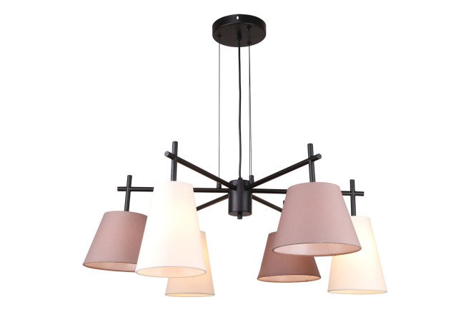 Изображение товара Люстра подвесная FAVOURITE Carino 75.5х40х75.5 см E14 современный дизайн