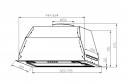 Вытяжка LEX GS BLOC P 600 BLACK цвет чёрный, 52 см