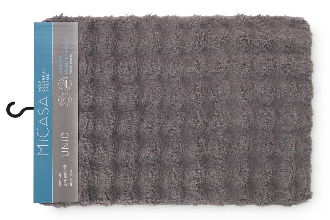 Изображение товара Коврик для ванной комнаты MICASA Unic 60x90 см, Полиэстер