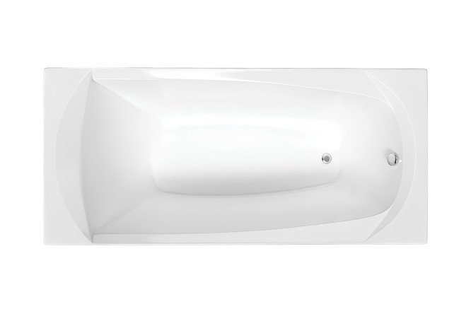 Изображение товара Ванна пристенная Elegance Премиум 120x70 см из акрила и смолы