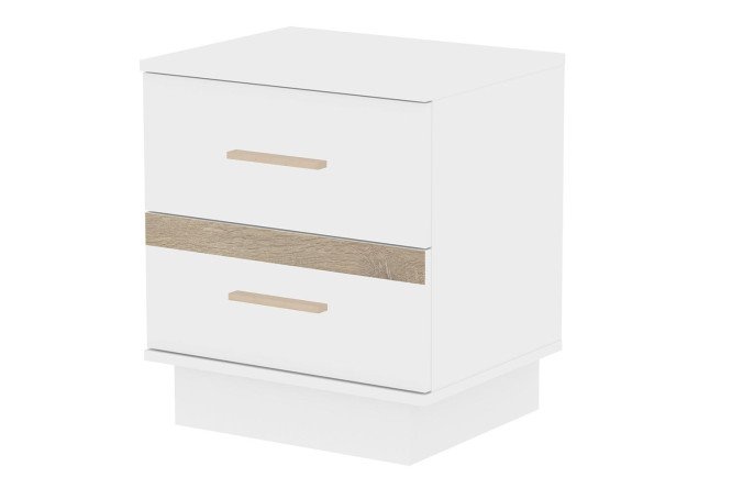 Изображение товара Тумба прикроватная Анона из ЛДСП с ящиками и нагрузкой 10 кг