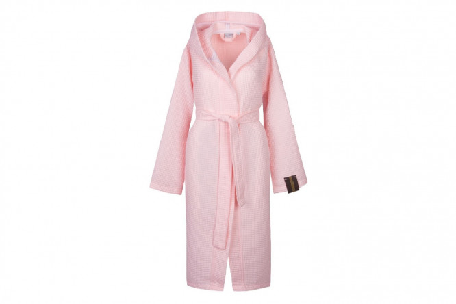 Изображение товара Женский вафельный халат с капюшоном SOFI DE MARKO Наоми 48, 110 см