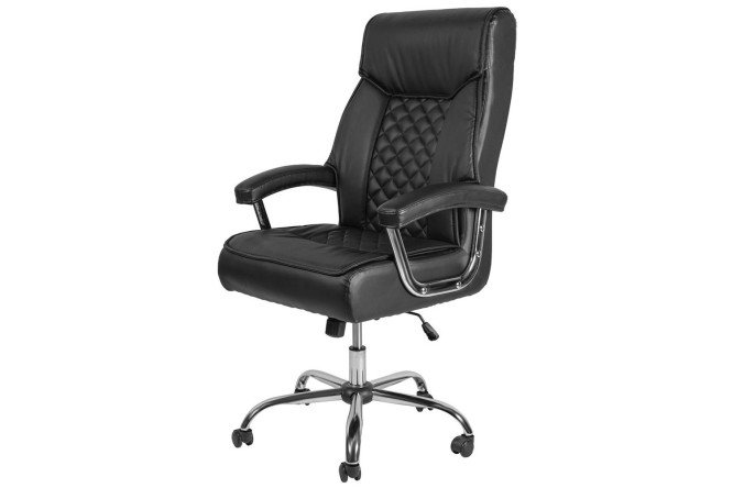 Изображение товара Комфортное компьютерное кресло MF-3038 black с механизмом качания