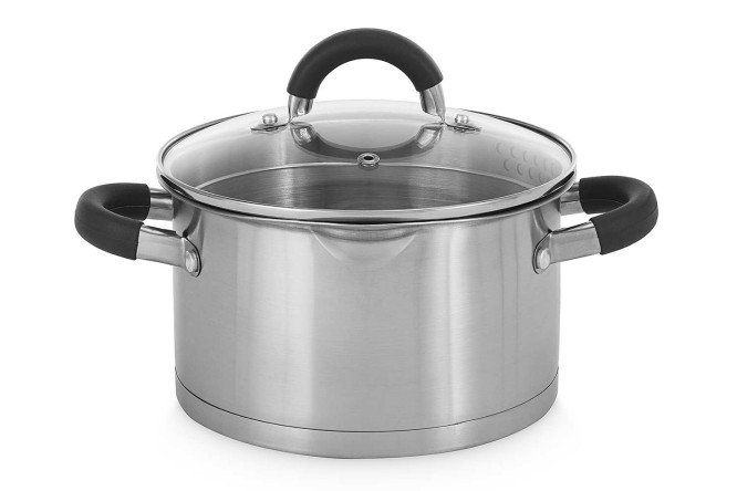 Изображение товара Кастрюля с крышкой HOFF Zarina 2.5 л для индукционных газовых и электрических плит