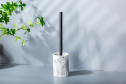 Туалетный ёрш в подставке EVIO Marble Полирезин
