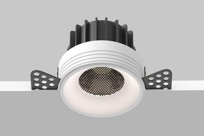 Светильник встраиваемый MAYTONI Downlight Round 8x6x8 см, LED