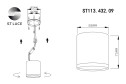 Светильник потолочный ST LUCE ST113.432.09 3 м², 8.8x7.5x8.8 см, LED