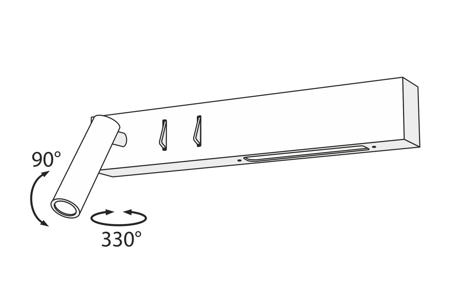 фото Бра led ceiling wall comodo maytoni