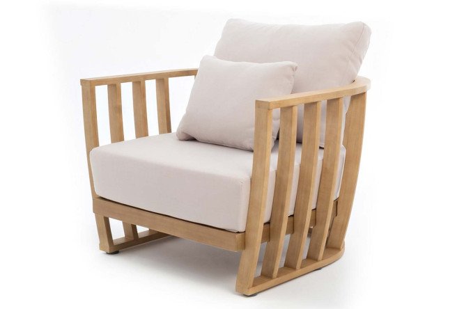 Изображение товара Кресло Woodland цвет светлый тик