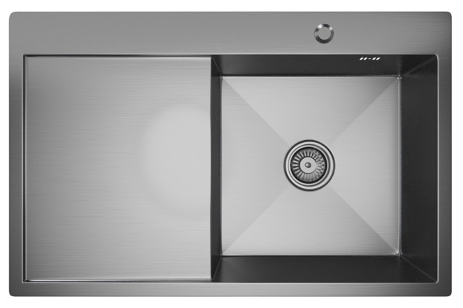 Изображение товара Мойка врезная MIXLINE Pro 551878 78х50х20 см из нержавеющей стали