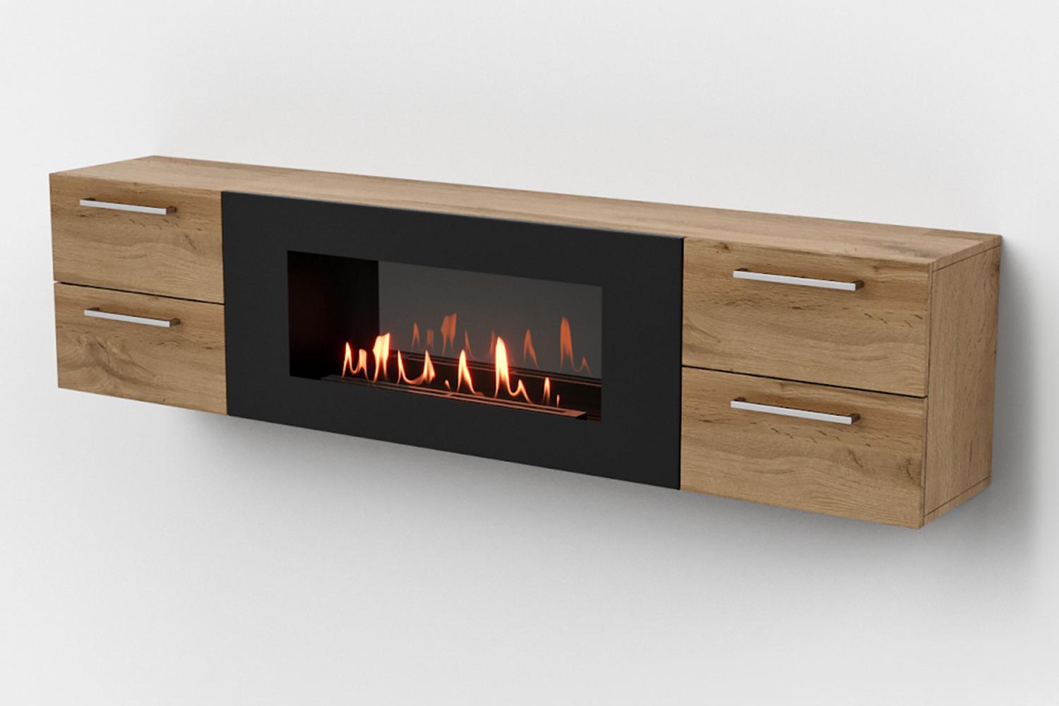 Тумба ТВ настенная LUX FIRE Нева
