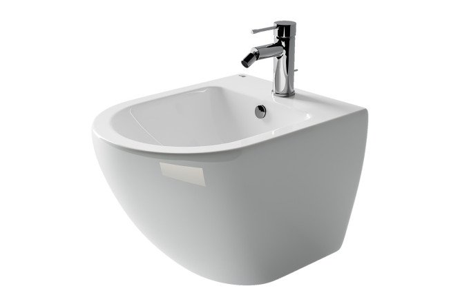 Изображение товара Биде подвесное CERAMICANOVA Metropol Rimless CN4003 37х32.5х17.2 см Изображение товара Биде подвесное CERAMICANOVA Metropol Rimless CN4003 37х32.5х17.2 см