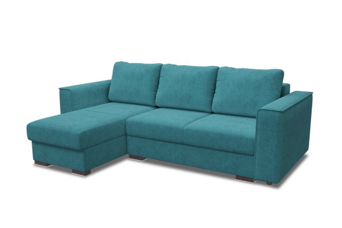 Изображение товара Угловой диван-кровать Атлант 2 с механизмом пантограф, размеры 242х73х160 см