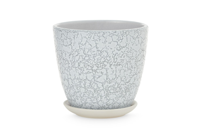 Изображение товара Горшок для цветов Маджента 15х13,3 см керамика белый