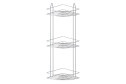 Полка 3-ярусная угловая BERKRAFT Classic 21.5x69x21.5 см